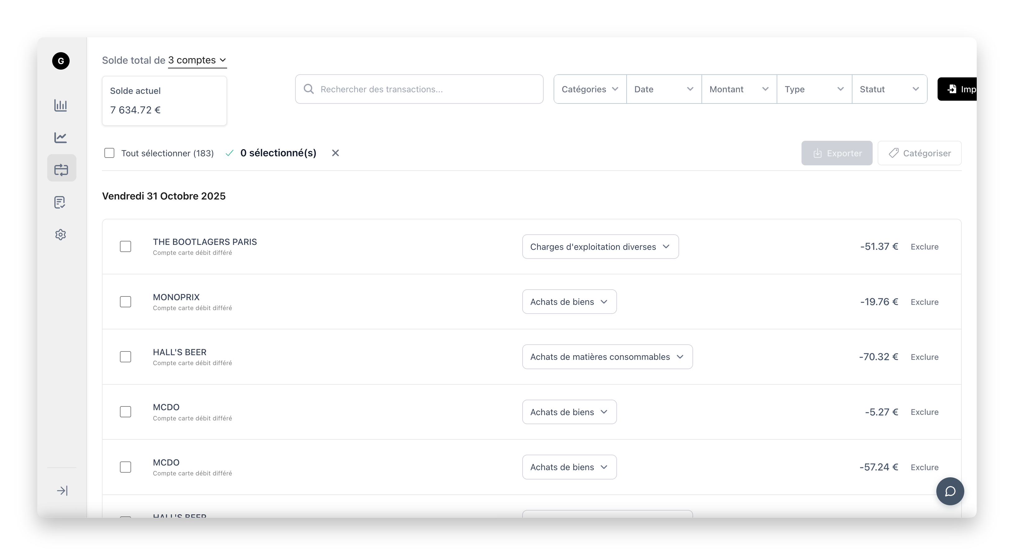 Trezy connects to over 2000 banks worldwide including BNP Paribas, Societe Generale, Credit Agricole, HSBC, Barclays, Deutsche Bank, ING, and more through secure PSD2 Open Banking connections