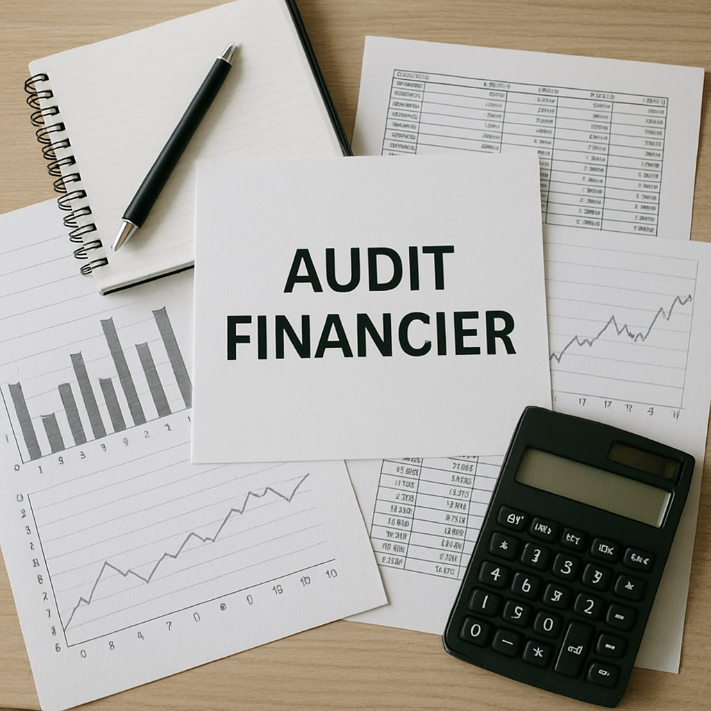 Working documents for a financial audit