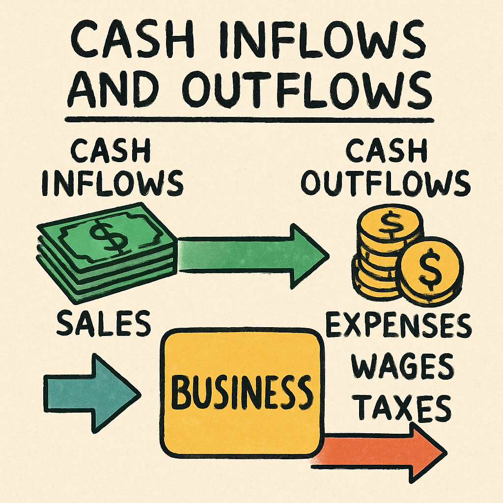 Cash Inflows and Outflows